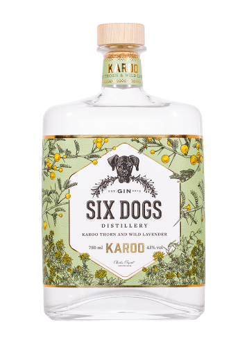 Six Dogs Karoo Gin 0,7L Gin