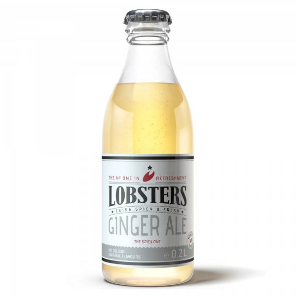 Lobsters 0,20L Ginger Ale (24 x 0,2l)